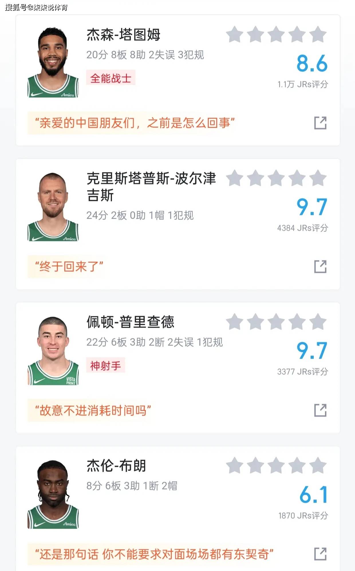 关于乐鱼体育：凯尔特人队季前赛：普里查德展现篮板球能力，争夺轮换位置的信息